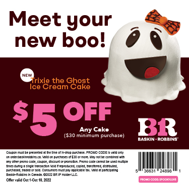 MEET YOUR NEW BOO! TRIXIE the GHOST CAKE! icon