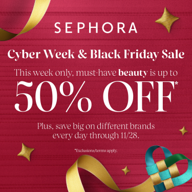 Get up to 50% off at Sephora’s Black Friday Sale icon