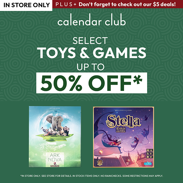 Select Toys & Games Up To 50% Off icon
