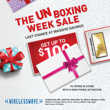 THE UNBOXING WEEK SALE icon