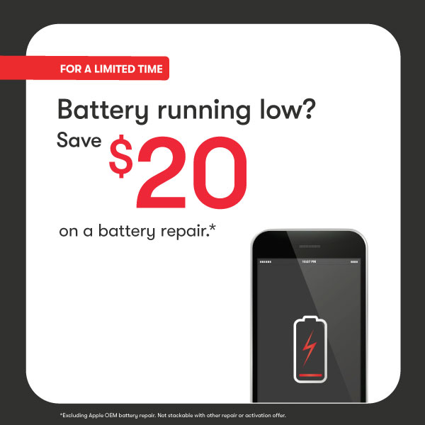 Mobile Klinik- Save $20 on a battery repair.* icon