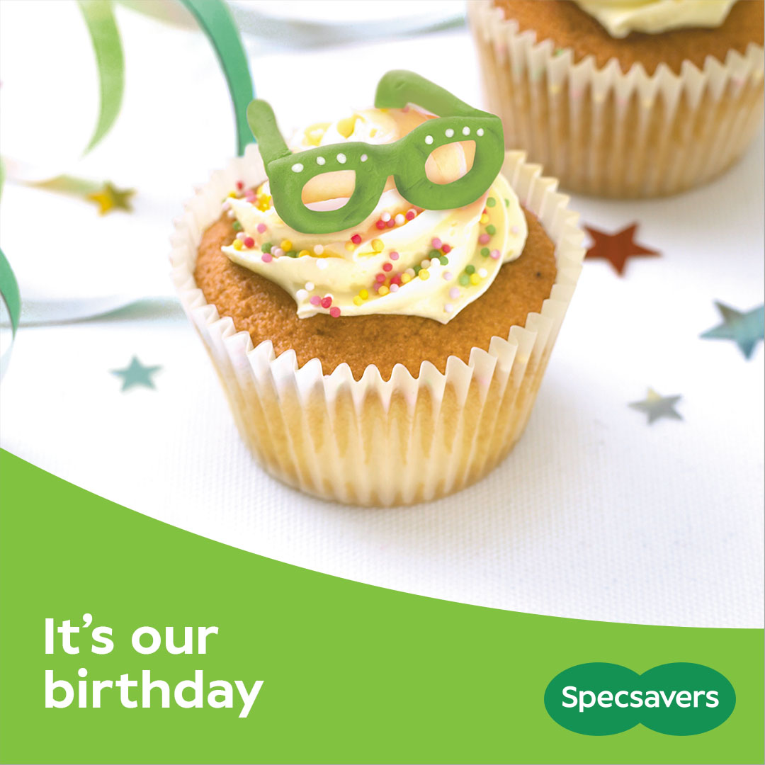 Specsavers- It’s our birthday icon