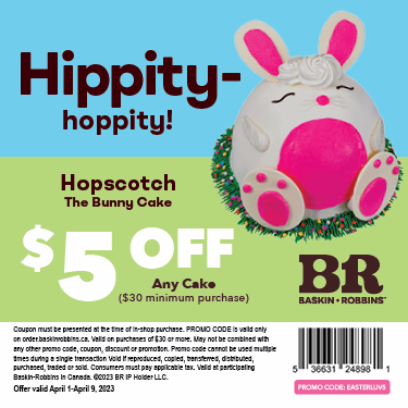 Hop into Easter Sweetness with Hopscotch the Bunny! Get $5 OFF! icon