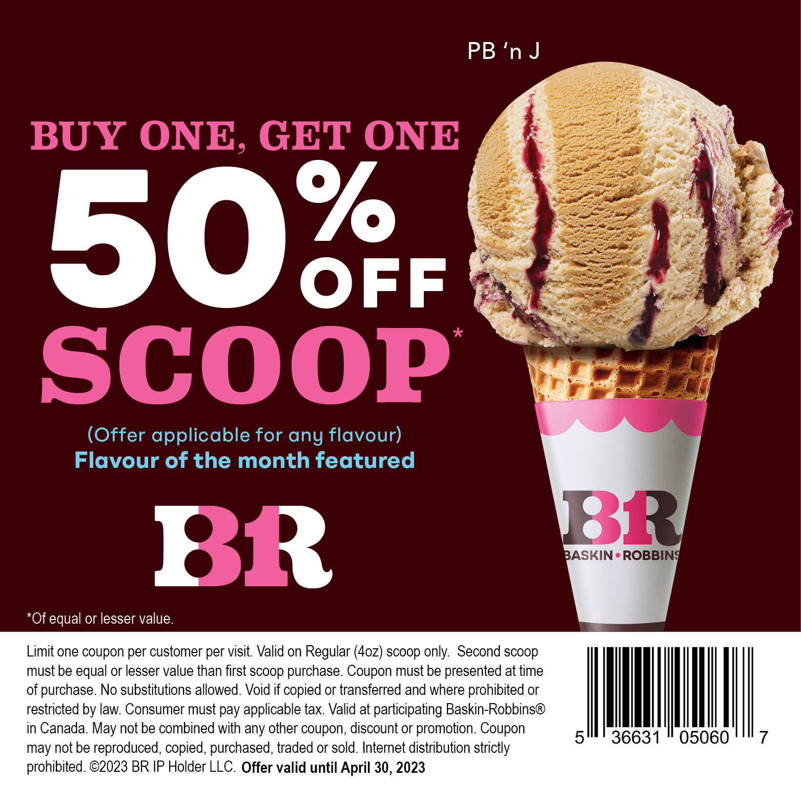 BOGO 50% OFF SCOOP!  Peanut Butter &amp; Jelly just got a major upgrade! icon