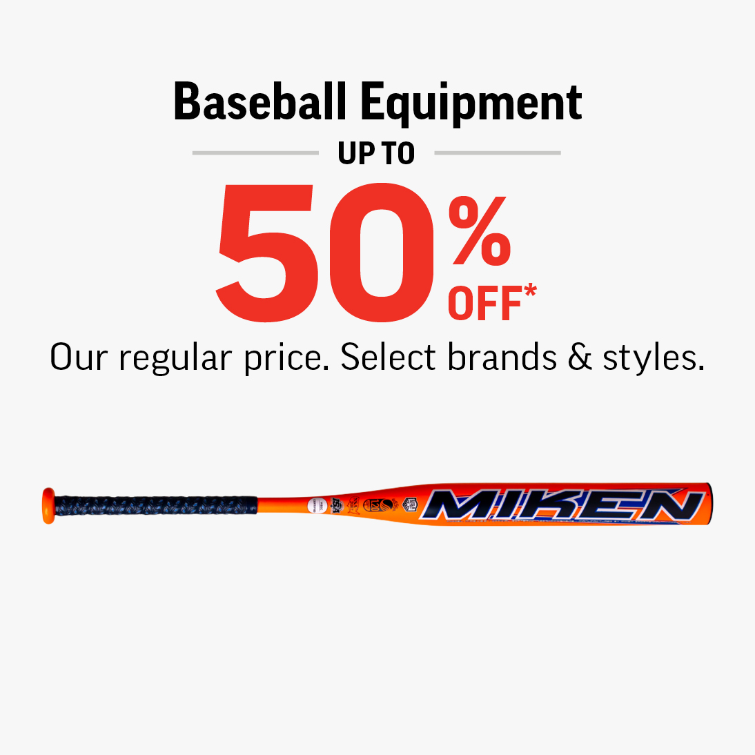 Sport Chek- Baseball Equipment Up To 50% Off! icon