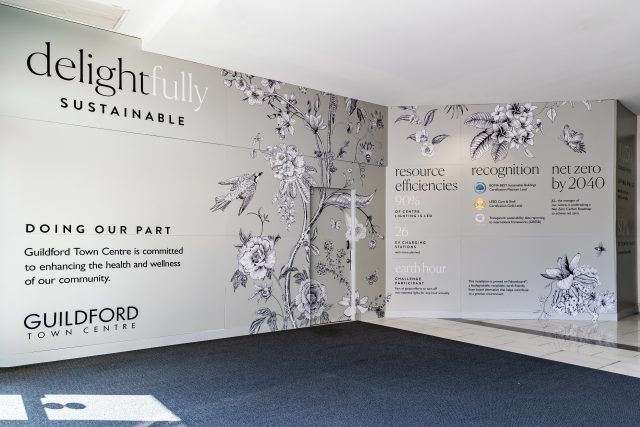 delightfully sustainable Guildford Town Centre