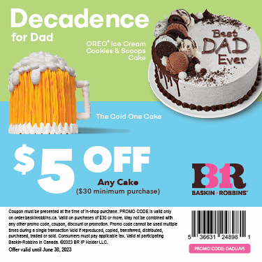 Make Father’s Day Sweeter with Baskin-Robbins® icon