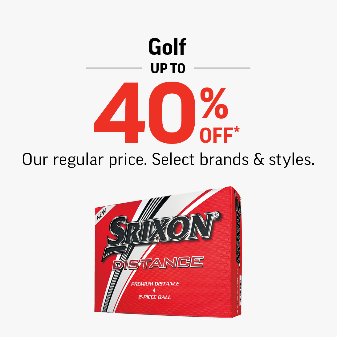Golf Up To 40% Off! icon