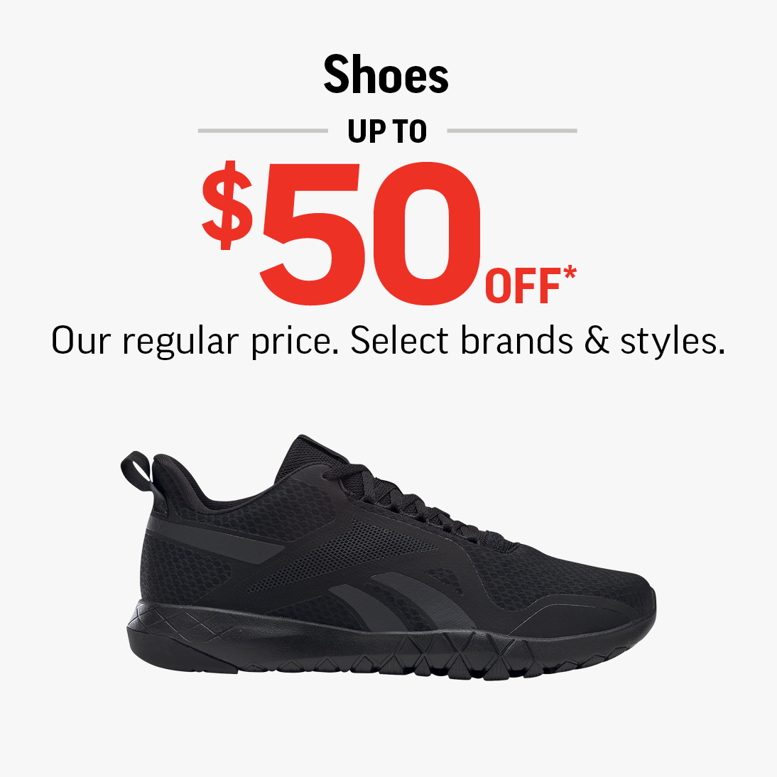 Shoes Up To $50 Off! icon