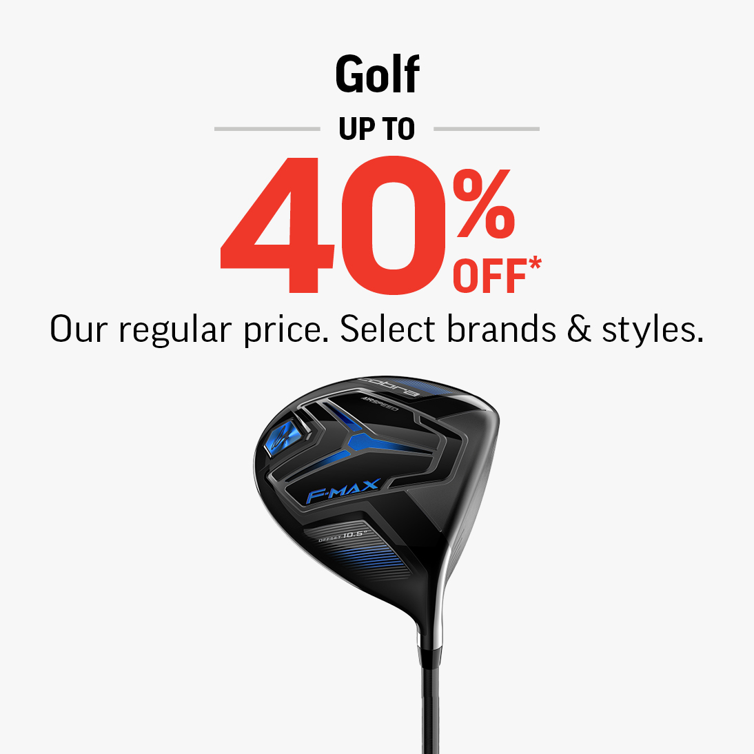Golf Up To 40% Off! icon