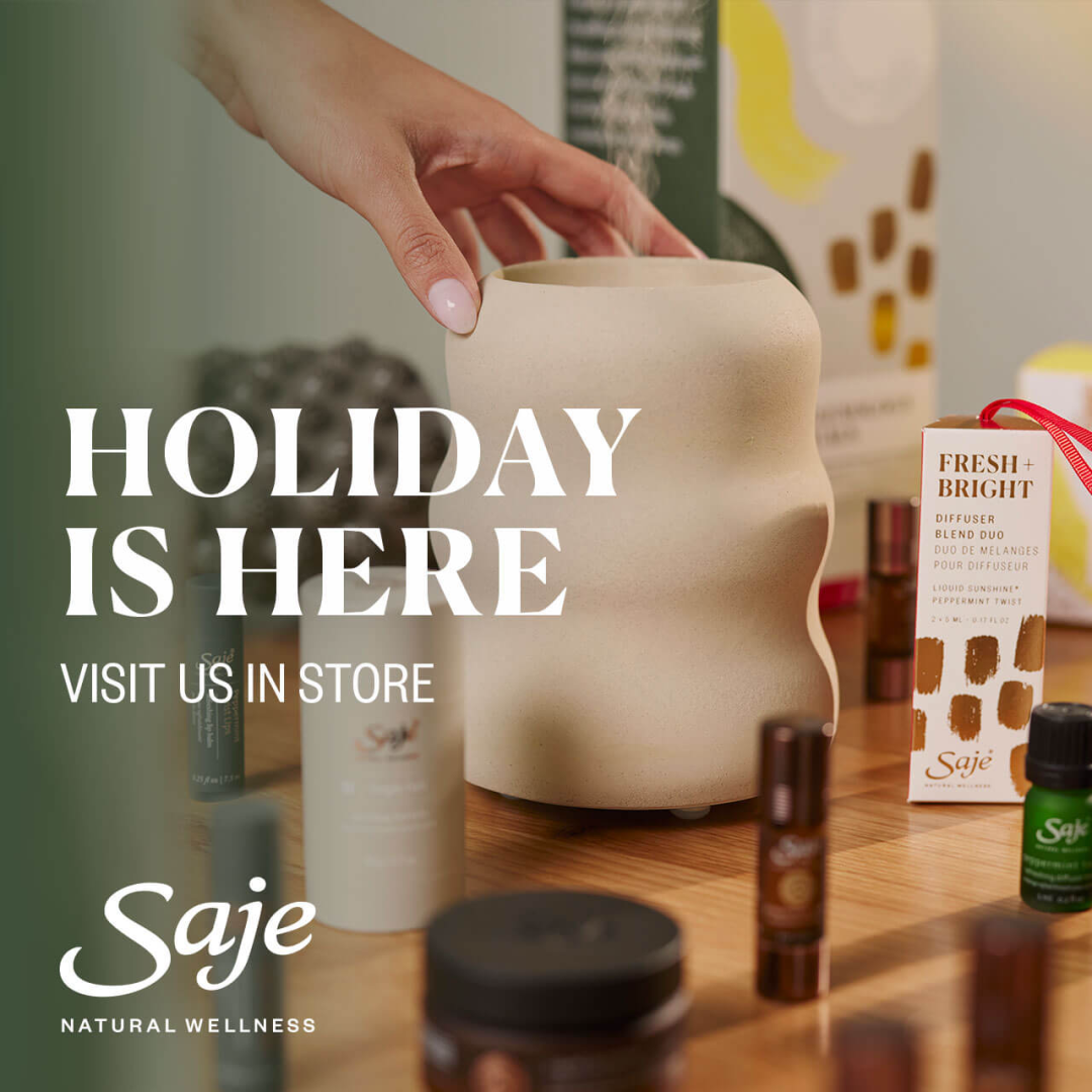 Saje Natural Wellness – Holiday Is Here icon