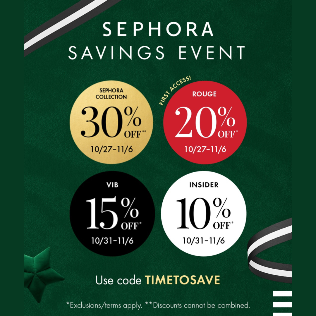 Sephora Savings Event icon
