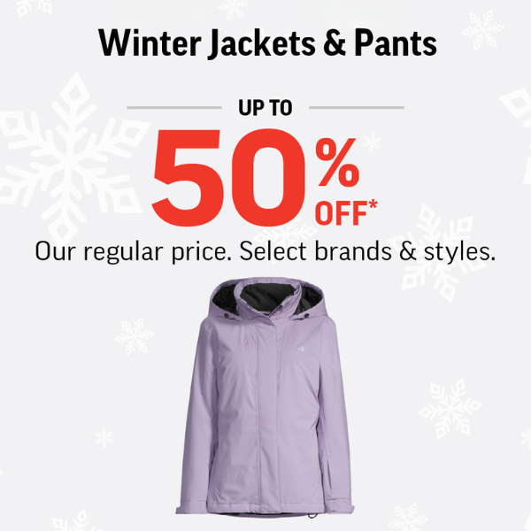 Sport Chek- Winter Jackets & Pants Up To 50% Off! icon
