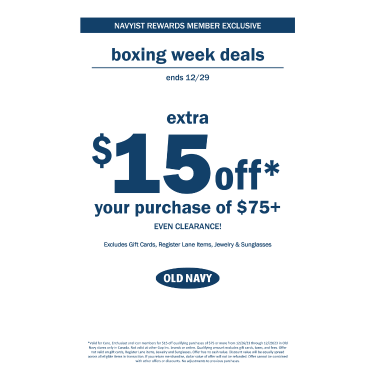 Old Navy- Boxing Week Deals icon