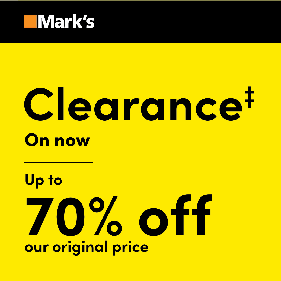 Clearance! Up to 70% off* icon