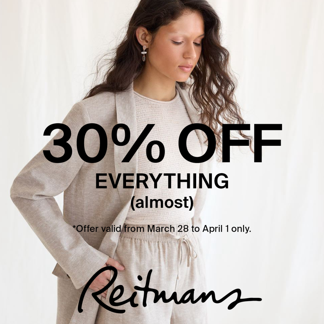 Reitmans – Get 30% off everything (almost)! icon