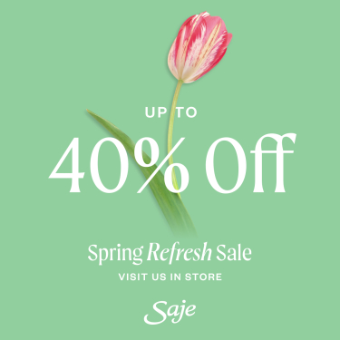 Spring Refresh Sale at Saje icon