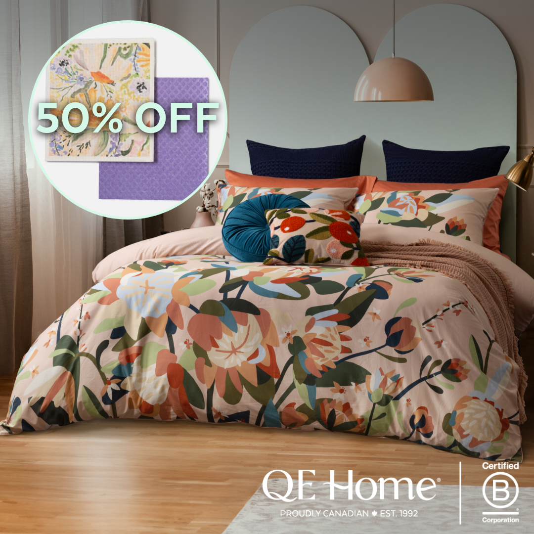 50% OFF eco essentials with ANY purchase net $50+. icon
