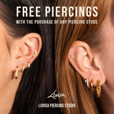 Free Piercing with Purchase of Any Piercing Studs icon