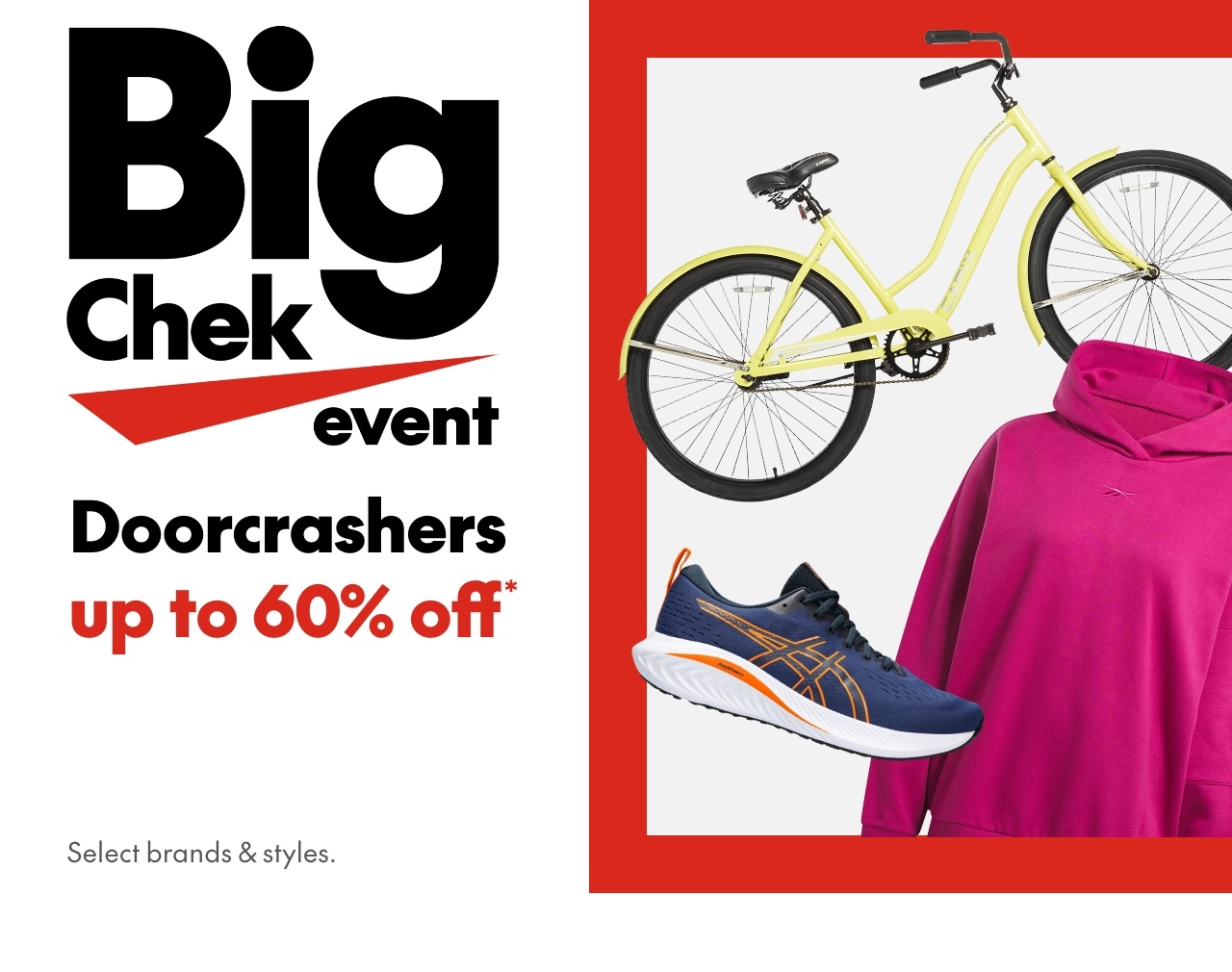 Big Chek Event – Doorcrashers Up to 60% Off! icon