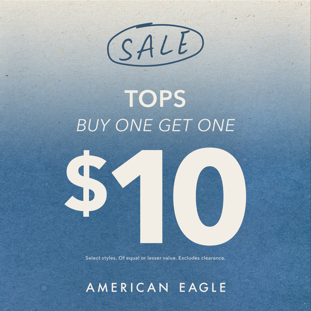 American Eagle Tops Buy One Get One for $10 icon