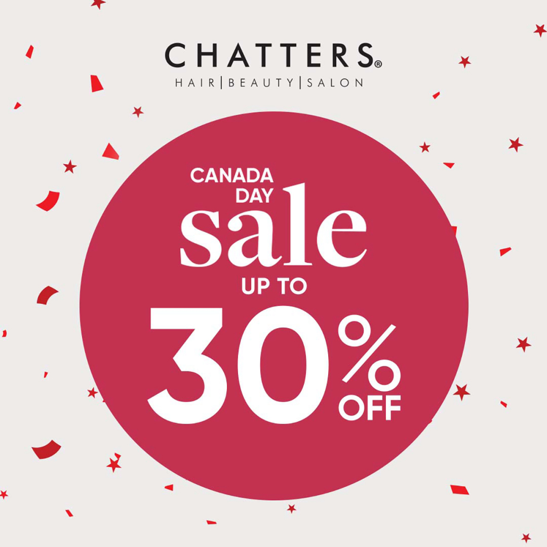 Save Up to 30% Off This Canada Day at Chatters! icon