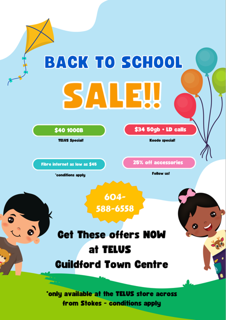 Back to School Sale icon