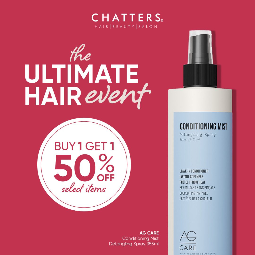 Don’t Miss the Ultimate Hair Event: Buy One, Get One 50% Off at Chatters! icon