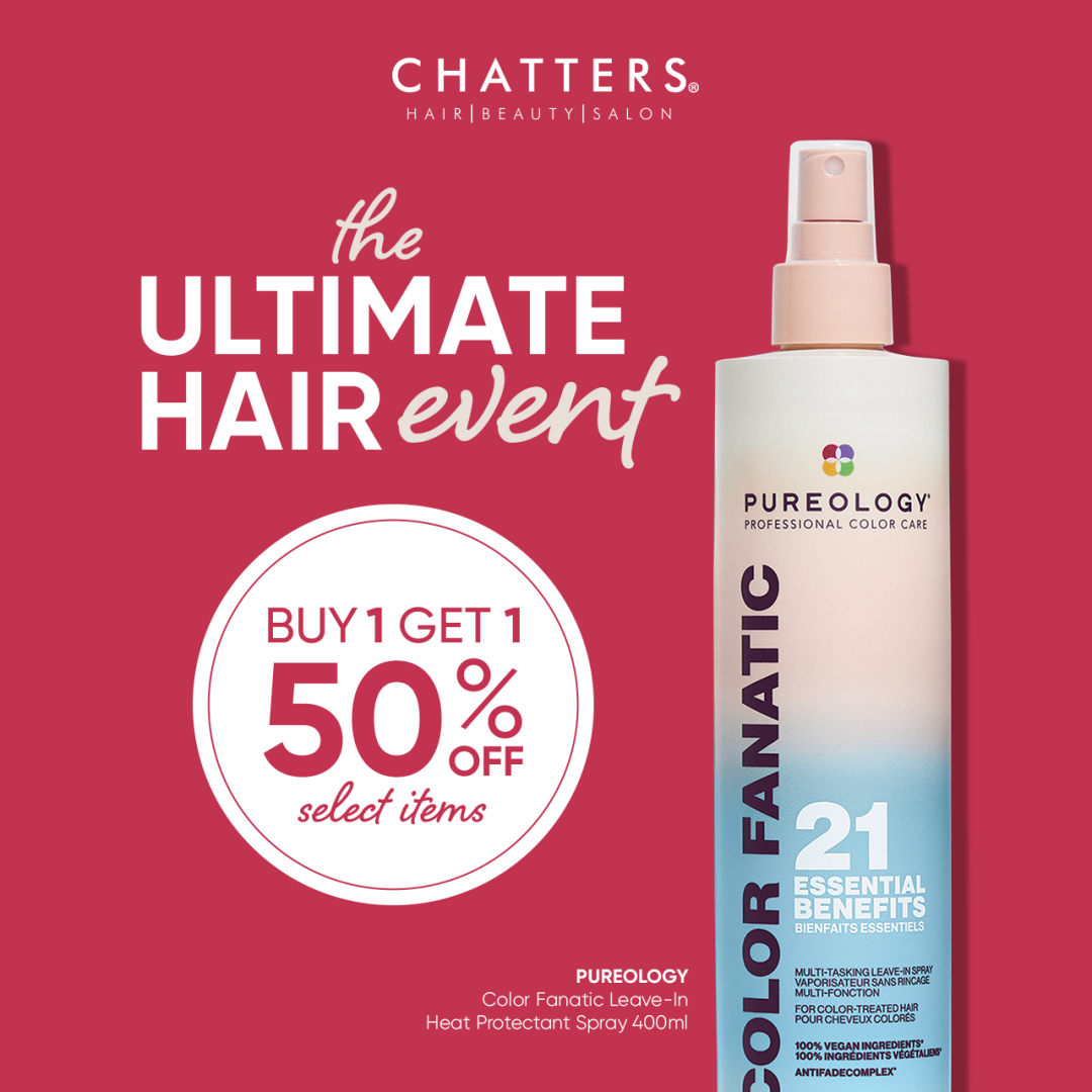 Don’t Miss the Ultimate Hair Event: Buy One, Get One 50% Off at Chatters! icon