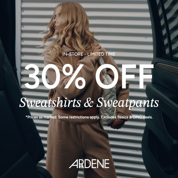 30% OFF Sweatshirts & Sweatpants #ardenelove icon