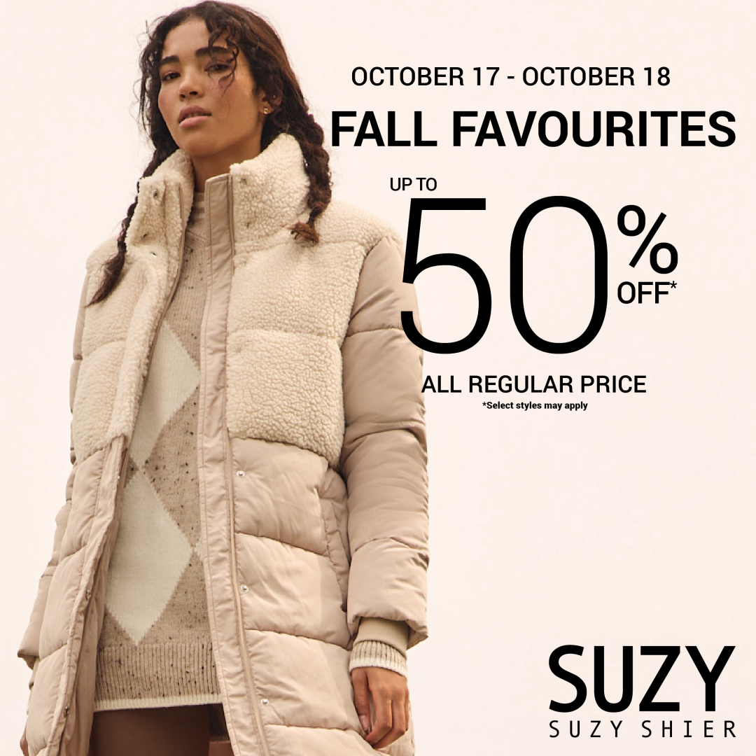 Suzy Shier | Le Chateau – Up to 50% Off Sale icon