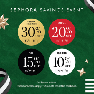 Sephora Holiday Savings Event icon