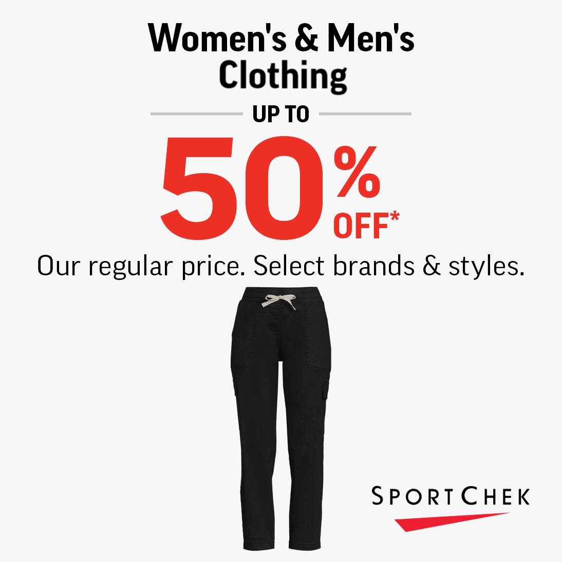 Women’s & Men’s Clothing Up To 50% Off! icon