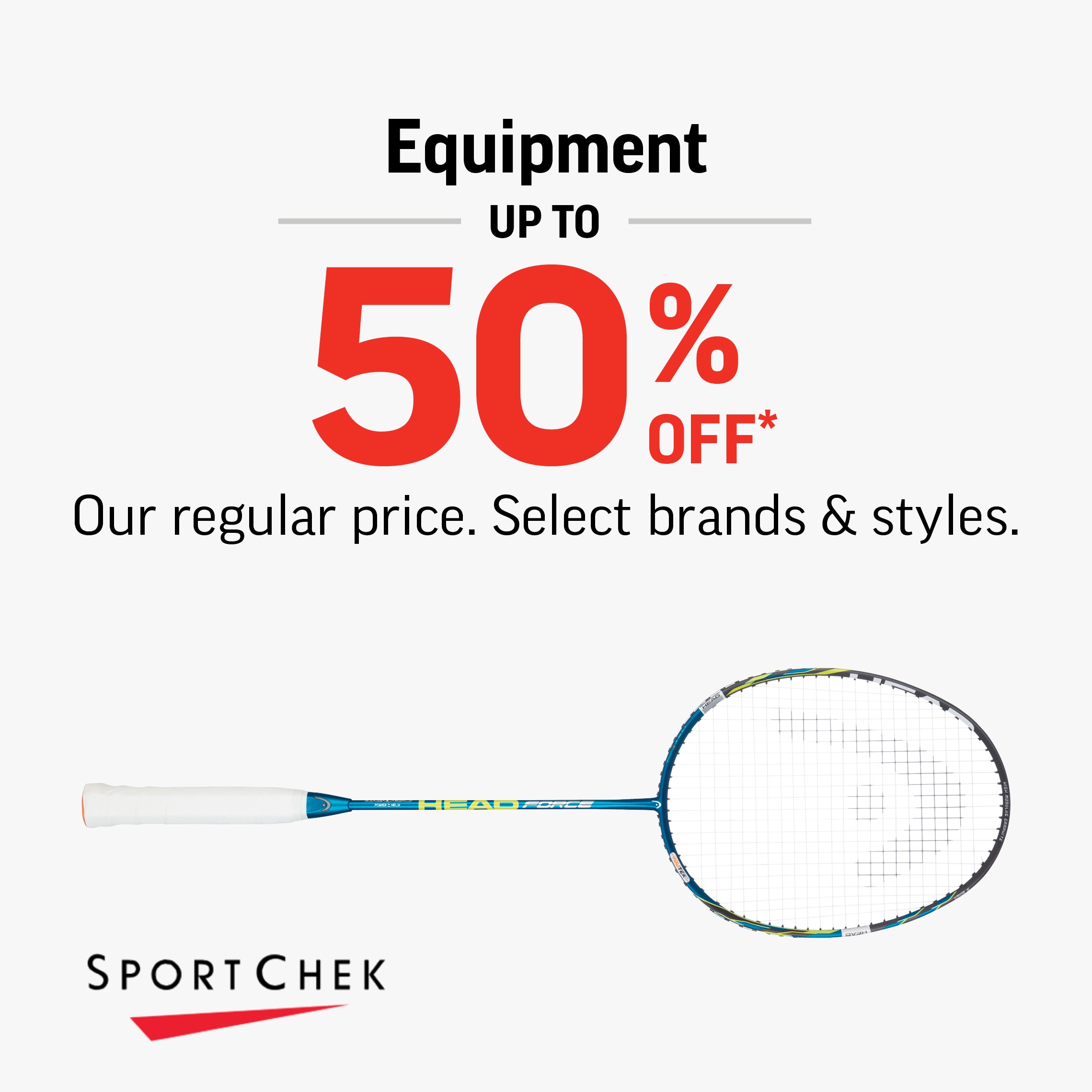 Equipment Up To 50% Off! icon
