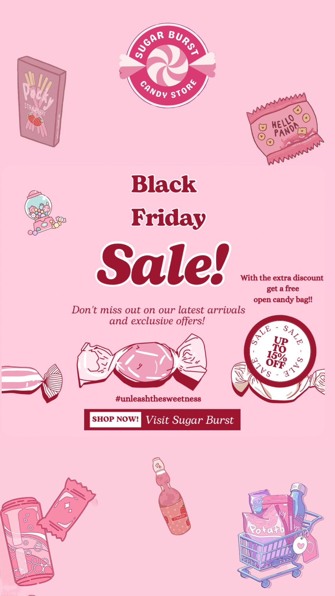 Sugar Burst – Black Friday Sale !! icon