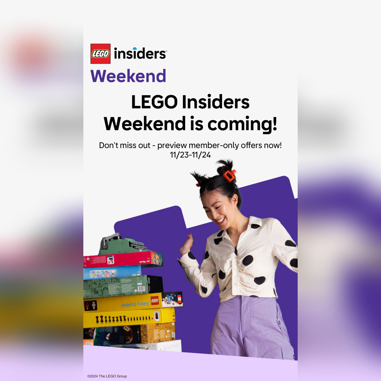 LEGO® Insiders Weekend is Coming! icon