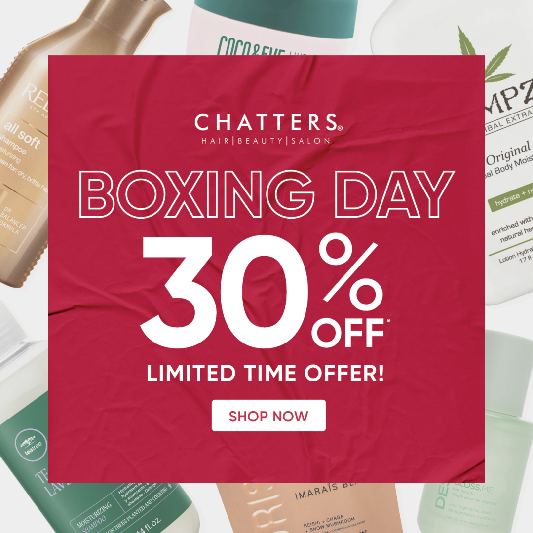 Chatters Hair Salon – Enjoy 30% Off Almost Everything This Boxing Day at Chatters icon