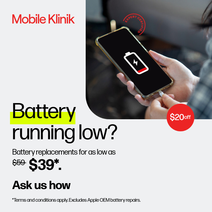 Battery running low? icon
