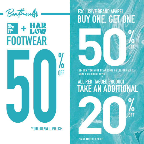 New spring arrival Bogo 50% off icon