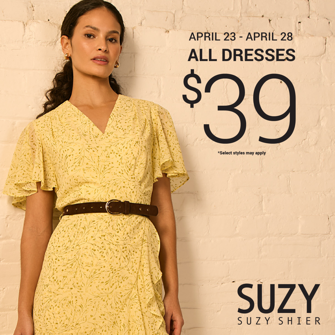 Suzy Shier | Le Chateau – $39 Dress Sale icon