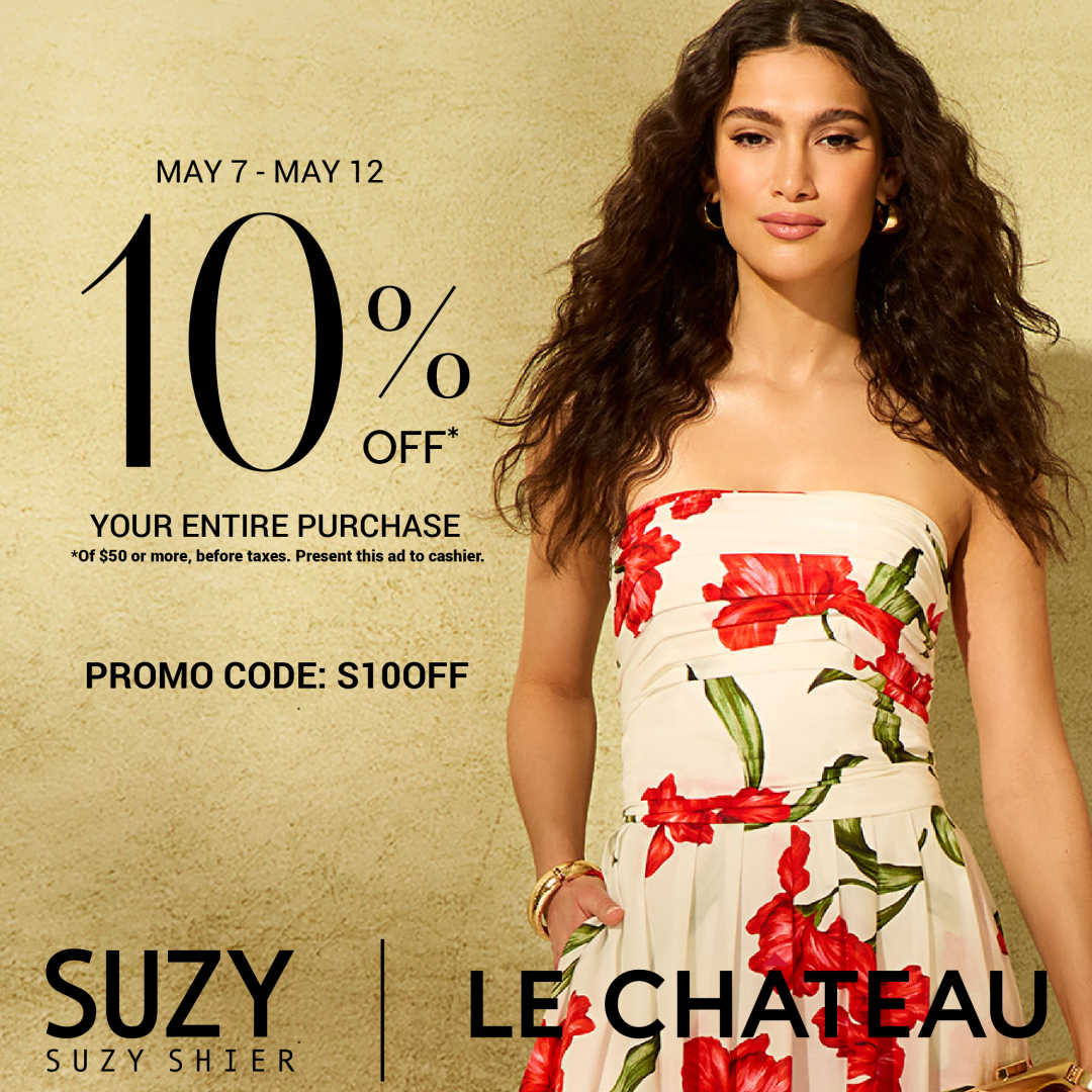 Suzy Shier | Le Chateau – 10% Off Sale icon