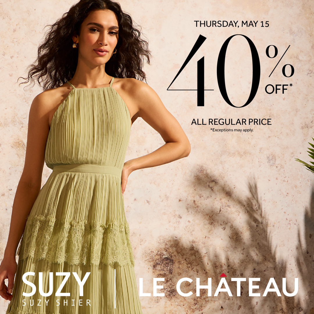 Suzy Shier | Le Chateau – 40% Off Sale icon