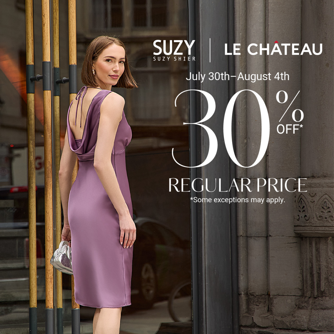 Suzy Shier | Le Chateau – 30% off Dresses icon