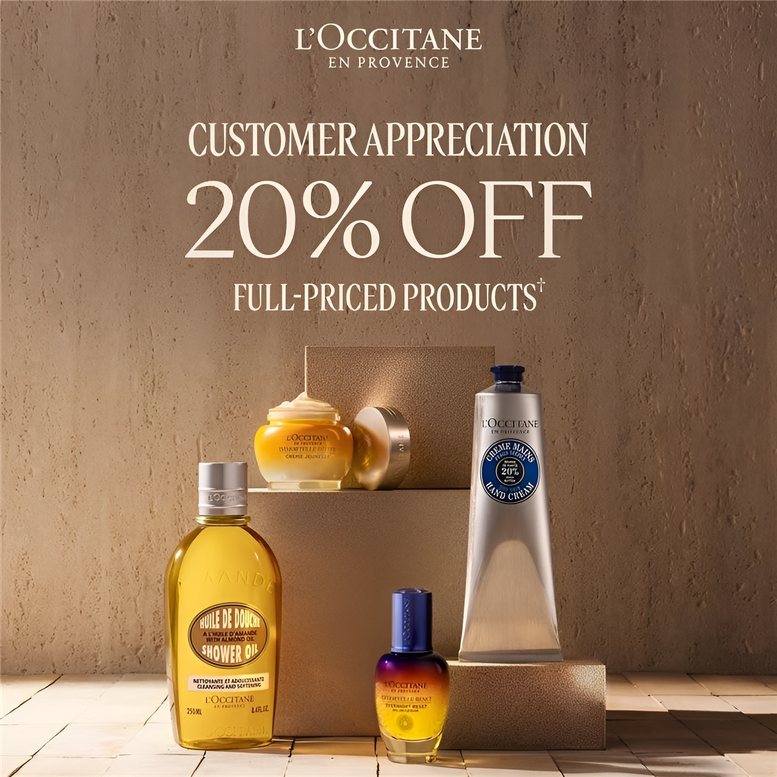 20% OFF L’Occitane icon