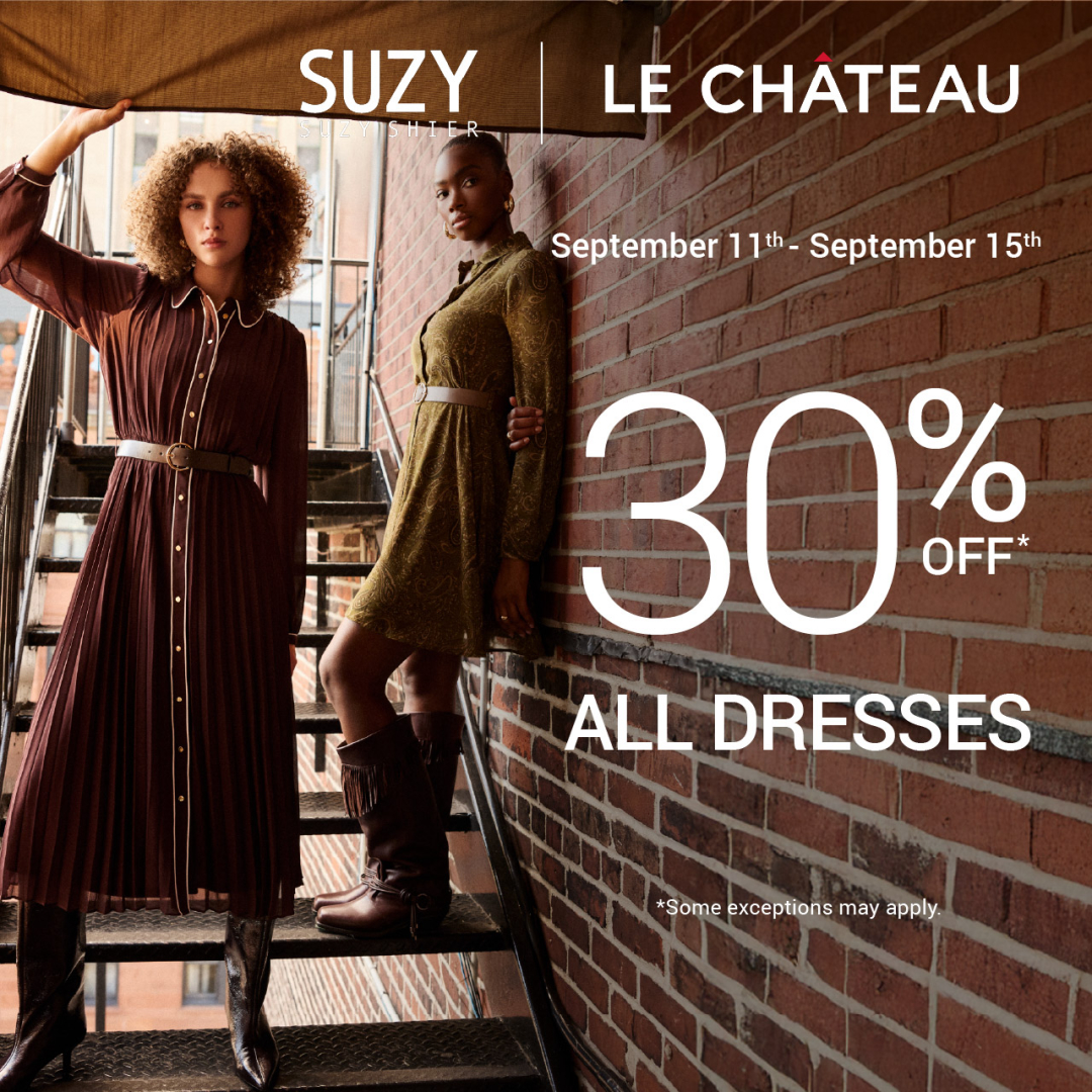 30% off all Dresses icon