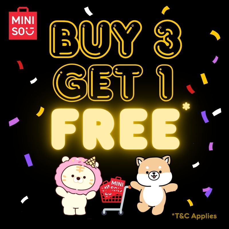 Buy 3, Get 1 Free Storewide icon