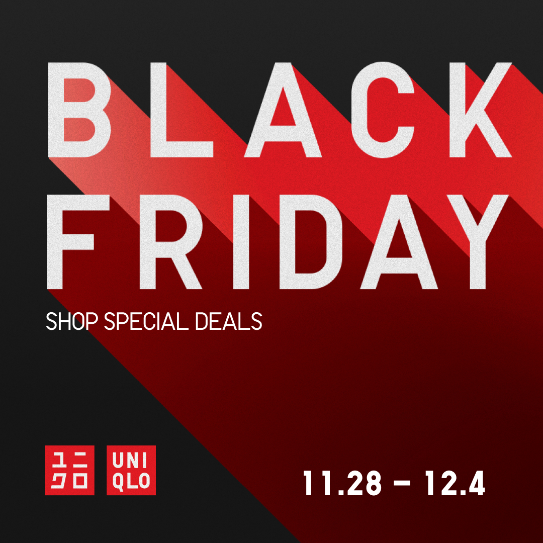 Shop UNIQLO this Black Friday! icon