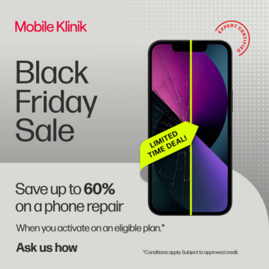 Black Friday Sale: Save Up To 60% On A Phone Repair icon