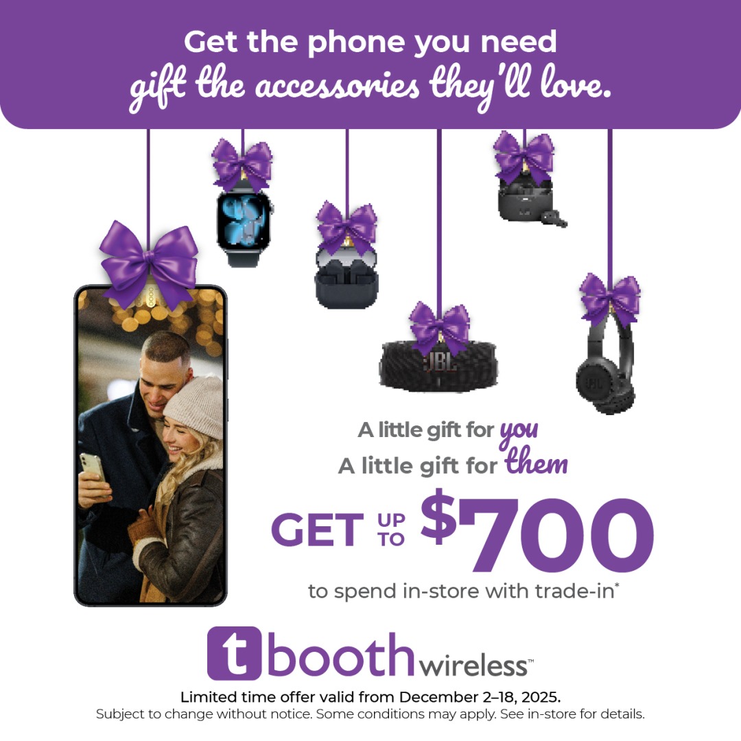 Get the phone you need, gift the accessories they’ll love. icon