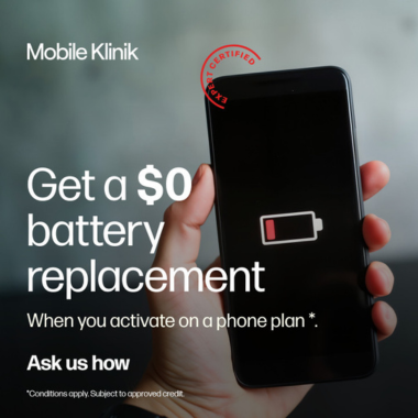 Get a $0 battery replacement icon